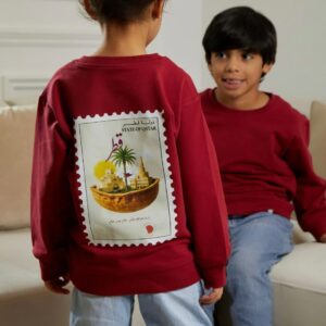 Kids Sweater - Qatar stamp